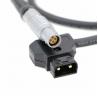 China 4 Pin Lemo FGK Female To D-Tap Power Cable For Canon Mark II C100 C500 wholesale