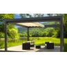China Garden Waterproof Removable PVC Retractable Roof Pergola wholesale
