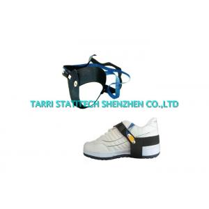 China Synthetic Rubber Unisex ESD Grounding Anti Static Heel Grounder Strap With Clip supplier