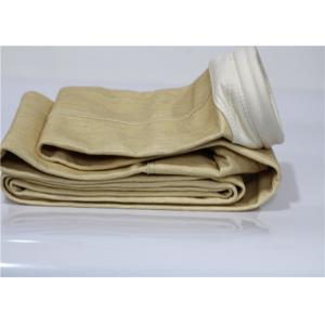 China Nomex Industrial Filter Bags , High Temperature Filter Bags Needle Punched Cylindrical supplier