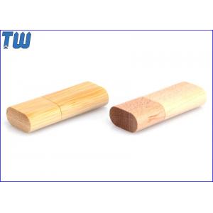 China Wood Bamboo Material 2GB USB Stick Natural Power Storage Device Price supplier