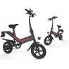 350W Collapsible Electric Bike , Folding Electric Bicycle 7.5AH Lithium Battery