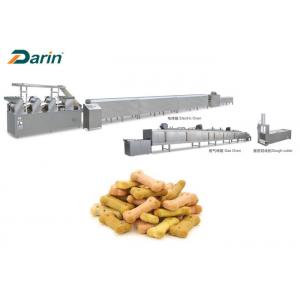 China Puppy Love Easy To Eat Dog Biscuit Processing Line Pet Biscuit Making Equipment supplier