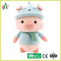 China OEM ODM Plush Pig Doll Toy Cute Scarf Pig Doll Pillow on sale