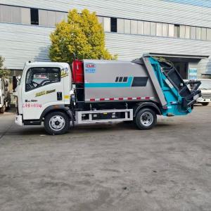 China HOWO Waste Removal Compressor Compression Compressed Basement Garbage Truck wholesale
