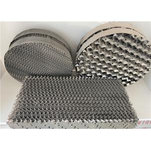 High Performance Liquid Distributor Packed Column Knitted Metal Wire Mesh 125Y