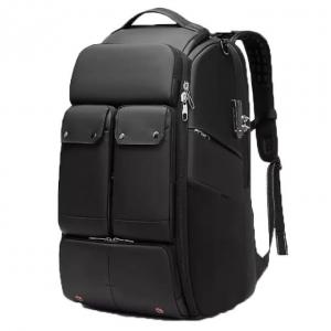 China Waterproof Custom Black Oxford Office Laptop Bags Fit 17 Inch Laptop Backpack supplier