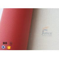 China 700gsm 0.8mm Silicone Coated Fiberglass High Silica Cloth For Fire Blanket on sale