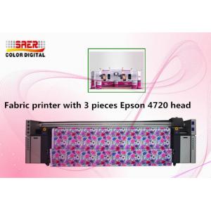 3 Pieces Epson 4720 Head Printer Digital Textile Printing Machine For Fabric