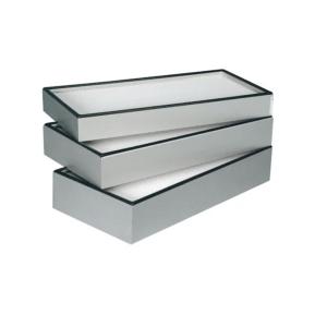China Filtre HEPA de polyuréthane industriel de précision Fuite testée 99,99% Séparateur de feuille d'aluminium de qualité H13 H14 U15 supplier