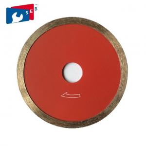 7 Inch Sintered Circular Glass Saw Blade Continuous Diamond Rim Fit Wet Cutting