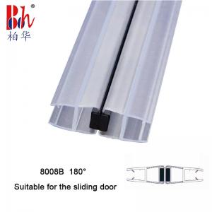10mm 180° PVC Magnetic Shower Door Strip With Aging Resistance