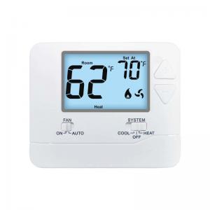 China STN701 LCD Digital 24V 1 Heat 1 Cool Air Conditioning Non-programmable Home Thermostat for HVAC With NTC Sensor supplier