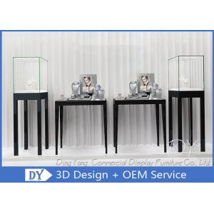 Free Standing Jewelry Display Cases / Jewellery Shop Display Cabinets