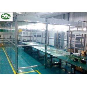 Modular Type Prefabricated Clean Room , Filter Cleaning Booth For Semiconductor