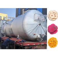 China PLC Large Food Industrial Freeze Dryer Machine 220V/380V/3PH on sale