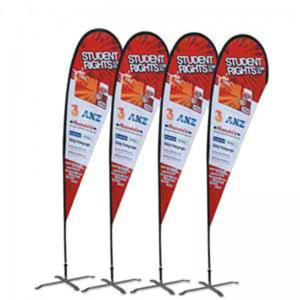 China Custom printing Feather Flag Banners for exhibition and promotion supplier