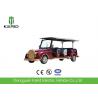 8 Seater 7.5KW Electric Vintage Cars Classic Retro Golf Cart CE Certificated