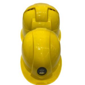 China Hd Safety 4G Helmet Camera Yellow Color MTK8735 Chipset Replaceable 3300MAh Battery supplier