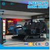 China 6 Seats 3.8KW Adventure Virtual Reality Game Machine / 9D Dynamic Vr Cinema wholesale