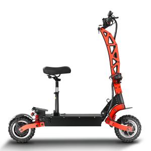 China 60V 28/33/38AH Battery 5600W Motor Scooter Max Speed 85KM/H Electric Scooter for Adults supplier