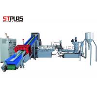 China Single Screw Plastic Recycling Pellet Machine For PP PE PS PA PET Material on sale