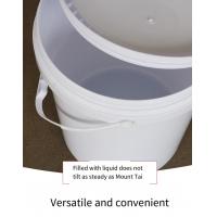 China 20L Food Storage Drum Customized Plastic Oil Bucket with Lid ISO9001 on sale