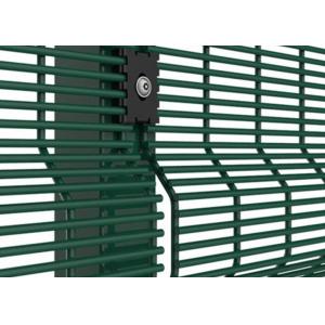 China Pvc Coated Galvanized Portable Security 358 Fence Panel Custom 6 Gauge Welded supplier