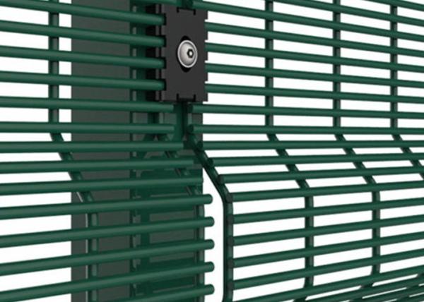 Pvc Coated Galvanized Portable Security 358 Fence Panel Custom 6 Gauge Welded