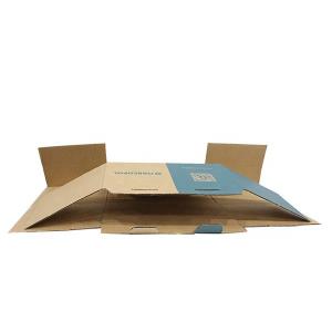China Matt Laminated A4 CMYK Corrugated Paper Packaging Box supplier