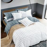 China Breathable 3pc Organic Cotton Duvet Cover Set Simple Sheet on sale