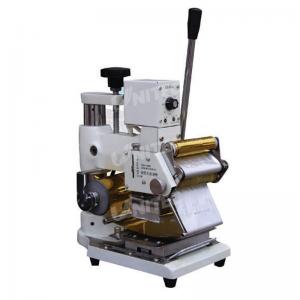 China Adjustable Manual Roller Hot Stamping Machine 400mm Thickness supplier