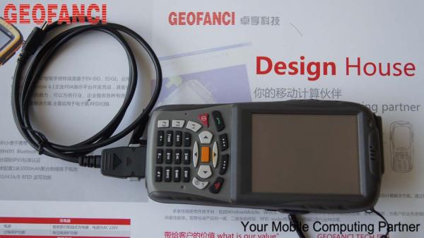 Industrial PDA 3.2inch HF RFID Read 1D / 2D Laser barcode scanner Symbol Pocket