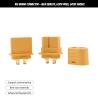 China XT60H Connector , Compact Male And Female Plug Connector With Sheath Shell wholesale
