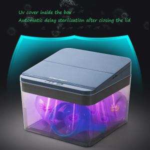 China Smart Induction Disinfection Box Mobile Uvc Sterilizer Electric Desktop Storage Box wholesale