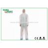 Soft Durable Safety Disposable Coveralls Clothing For Industrial Without Hood