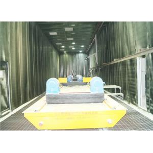 Pneumatic Floor Recovery System Abrasive Blast Rooms , Alumimum Oxide Grit Blast Booth 