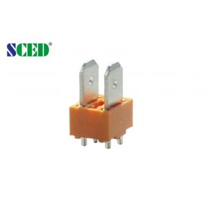 Brass Din Rail mount terminal blocks / telephone connectron terminal blocks