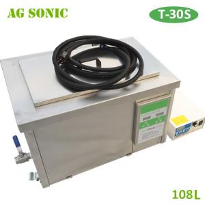 China 108 Liters 3KW Heated Ultrasonic Parts Cleaner Injection Molds and Dies supplier