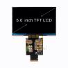China 5インチ 伝達型 TFT LCD ディスプレイ TN 800x480px 太陽光で読み取れる RGB インターフェース/オプションタッチスクリーン wholesale