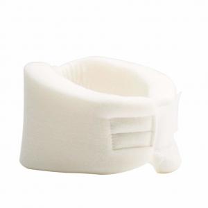 China Cotton Fabric Soft Medical Cervical Collar Orthopedic Neck Brace Adjustable supplier
