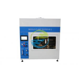 China Needle Flame Test Apparatus For Fire Hazard Testing Touch Screen Operation supplier