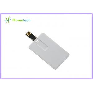 White Credit Card USB Storage Device Business and holiday gift for school / Student