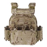 China Multicam Arid Multifunctional Quick Release Army Tactical Molle Vest on sale