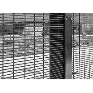 China Black Square Hole Welded Wire Mesh Panels for Schools with Easy Installation supplier