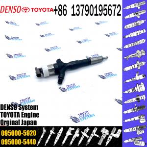 Common Rail Injector 23670-30110 095000-6180 095000-5920 for Diesel Engine 1KD-FTV