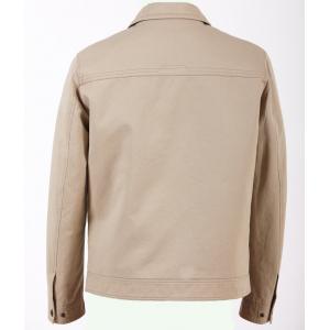 OEM de moda, urbano y talla 46, chaquetas ligeras blancas del algodón de la talla 54 para los hombres