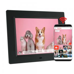China Acrylic 12MB-16GB Wifi Cloud Digital Photo Frame 7 Inch Android HD 1080p supplier