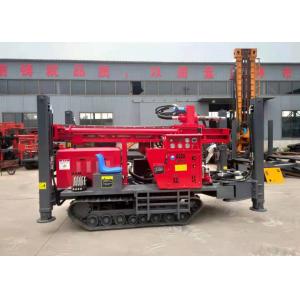 Depth 200m Pneumatic Crawler Drill Air Compressor Drilling Machine