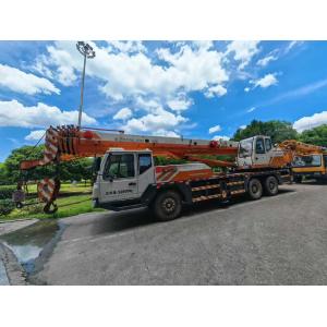 China Excelente estado de funcionamiento 2014 Zoomlion QY25V5 Grúa usada con gancho de 25t Brazo principal 40 metros Brazo auxiliar 8 metros Contrapeso 7.2 toneladas wholesale